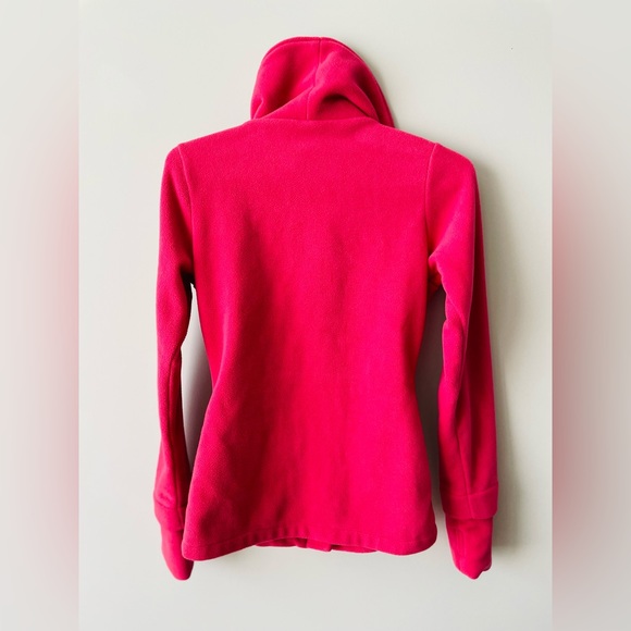 Bench Funnel Fleece Double Cuff Jacket Heavy Pink-Gray - Picture 4 of 5